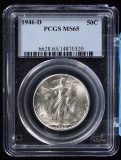 1946-D Walking Half Dollar PCGS MS-65