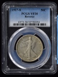 1917-S Rev Walking Half Dollar PCGS VF-30