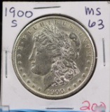 1900-S Mogan Dollar MS 63