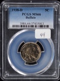 1938-D Buffalo Head Nickel Superb PCGS MS 66