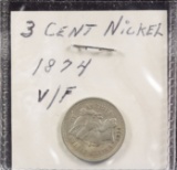 1874 Three Cent Nickel