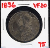 1836 Bust Half Dollar VF