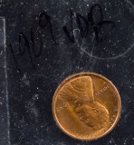 1909-VDB Lincoln Cent BU RB