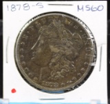 1878-S Morgan Dollar MS 60