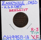CWT Zanesville  OH 995B Cary Druggist XF