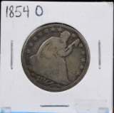 1854-O Seated Half Dollar Original