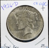 1926-D Peace Silver Dollar Denver Mint Low Mintage Gem Unc