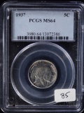 1937 Buffalo Head Nickel Gem PCGS MS 64 Uncirculated
