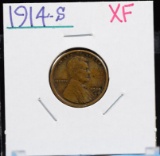1914-S Lincoln Cent XF