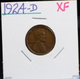1924-D Lincoln Cent XF