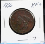 1826 Braided Hair Copper Large Cent Extra Fine Condition