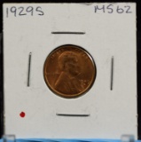 1929-S Lincoln Wheat Cent MS 62