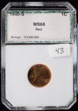 1940-S Lincoln Wheat Cent Superb Plus MS 68 RED