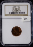 1930 Wheat Cent Lincoln MS 64 RED NGC MS 64