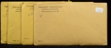 1961, 62, 63 64 Silver Proof Sets Cents-Halves Proof
