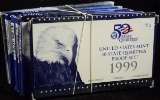 1999-2008 United States Mint 50 Quarter Proof Sets