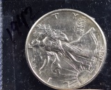 1942 Walking Liberty Half Dollar BU