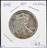 1941 Walking Liberty Half Dollar Silver Choice Unciculated