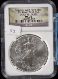 2014-(W) Early Release American Silver Eagle MS 70 NGC