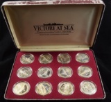 Victory at Sea Commem Coin $1 Proof Crown Set WW 2