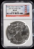 2011-S American Silver Eagle NGC MS-69