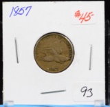 1857 Flying Eagle Cent Fine/Very Fine
