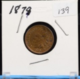 1879 Very Fine Copper Indian Head Cent
