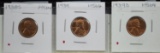1938 39 & 39-D 3 Coins Lincoln Wheat Cents