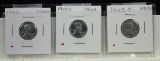 1943 PDS 3 Lincoln Wheat Cent Steel
