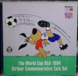 1994 World Cup Soccer Proof 2 Coin Set with COA