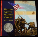 2005 US Marine Corps BU Dollar Set with COA