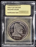 2000 Leif Ericson Proof Dollar