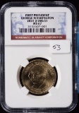 2007-D George Washington NGC 67 Presidential Dollar