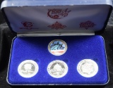 4 Old School CASINO Tokens Silver Legacy, Circus etc