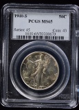 1940-S Walking Half Dollar PCGS MS-65