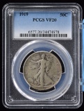 1919 Walking Half Dollar PCGS VF-20