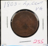 1803 Large Cent VG