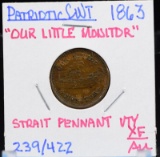 1863 CWT Our Little Monitor 239/422 XF/AU