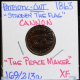 1863 CWT The Peace Maker  Cannon 169/213a XF