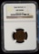 1864 L Bronze Indian Head Cent NGC AU-58 Brown
