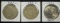 1922-S 23-S 23 Peace Dollars 3 Coins
