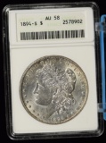 1894-S Morgan Dollar ANACS AU-58 Old Holder