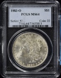 1883-O Morgan Silver Dollar PCGS MS-64
