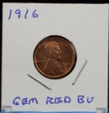 1916 Lincoln Cent GEM Red BU