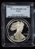 1995-P American Silver Eagle DCAM PCGS PF-68