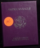 1991 Proof American Silver Eagle