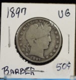 1897 Barber Half Dollar VG