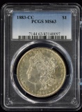 1883-CC Morgan Dollar PCGS MS63