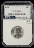 1964 Washington Silver Quarter Mint State MS 67