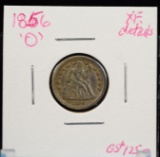 1856-O Seated Dime XF Details